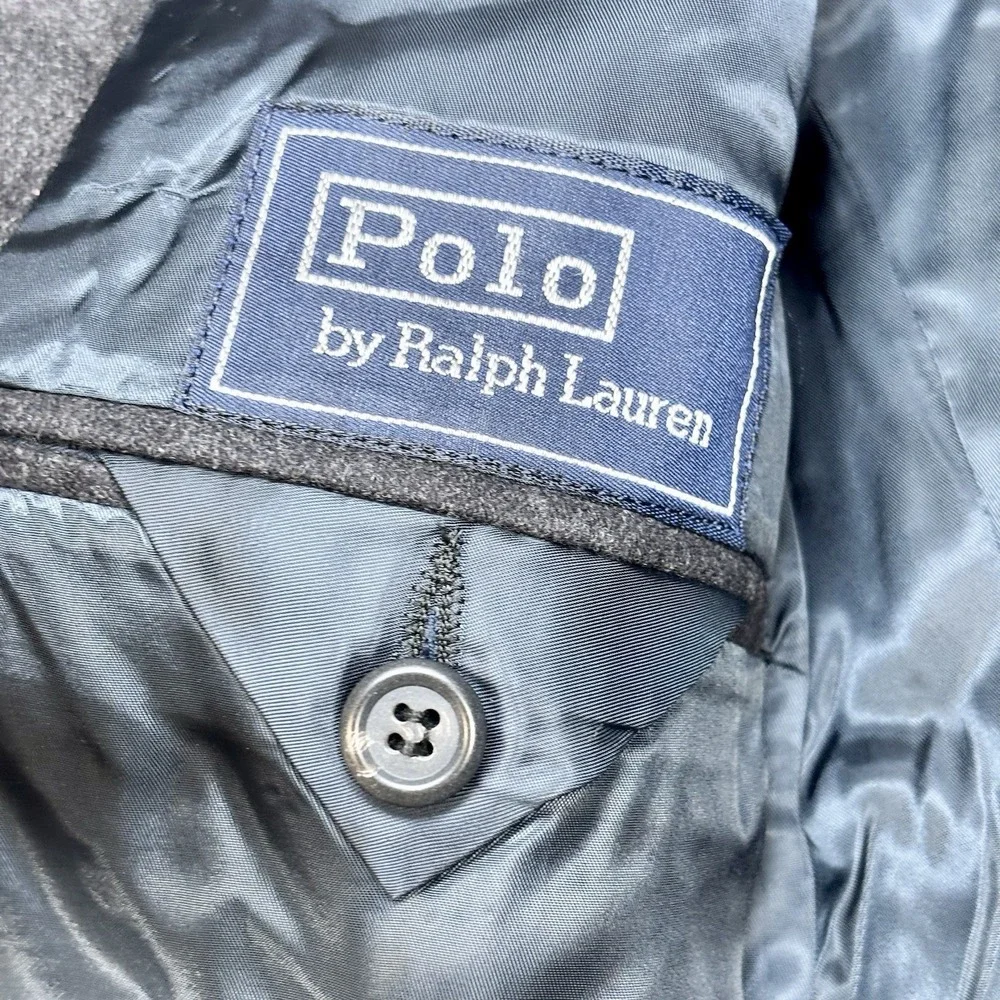 Polo Ralph Lauren‎ 44/38 long 100% wool season F4 men's blazer jacket vintage